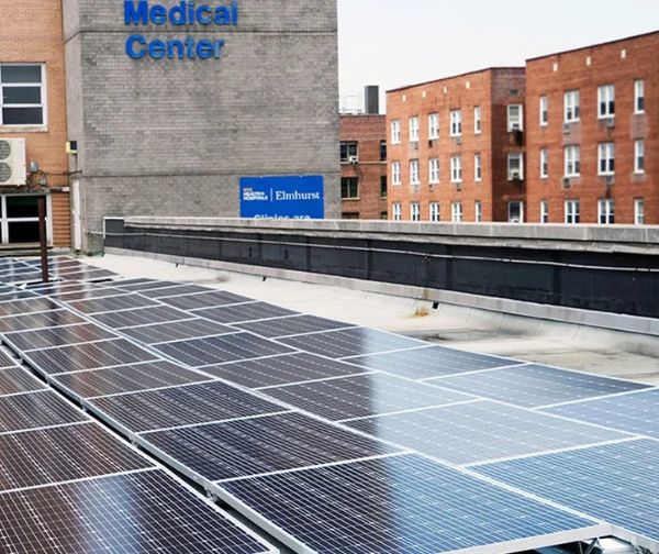 Medical industry solar solutions